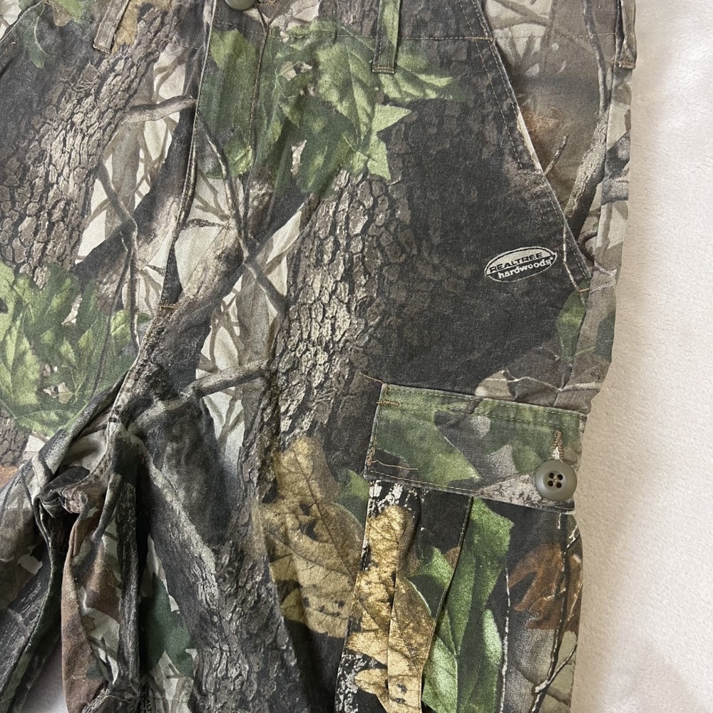 Vintage Red Head Shorts Mens Medium Camo Cargo Grunge Hunting Outdoor Fishing - Picture 2 of 9